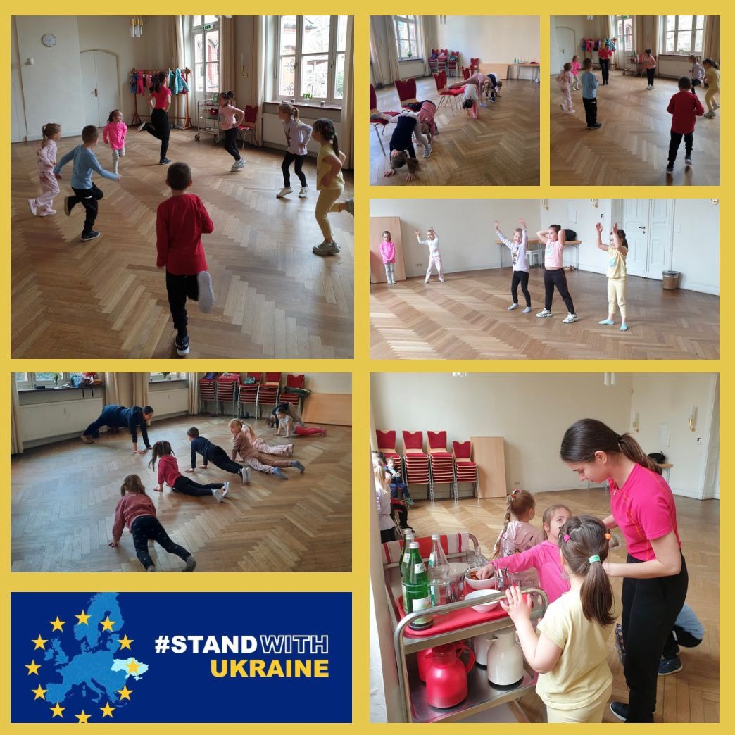 Ukrainischer Hilfsstab - Догляд за дітьми