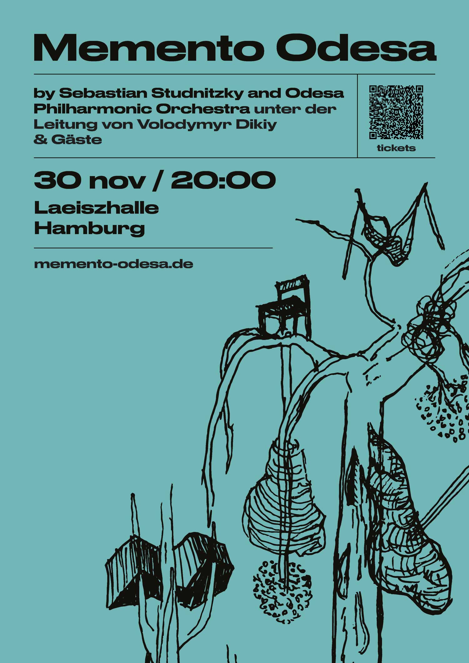 Memento Odesa Poster Hamburg